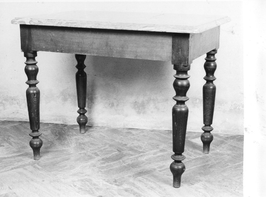 tavolo - ambito veneto (seconda metà sec. XIX)