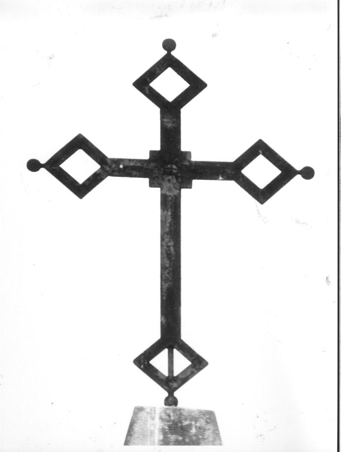 croce - ambito veneto (sec. XIX)