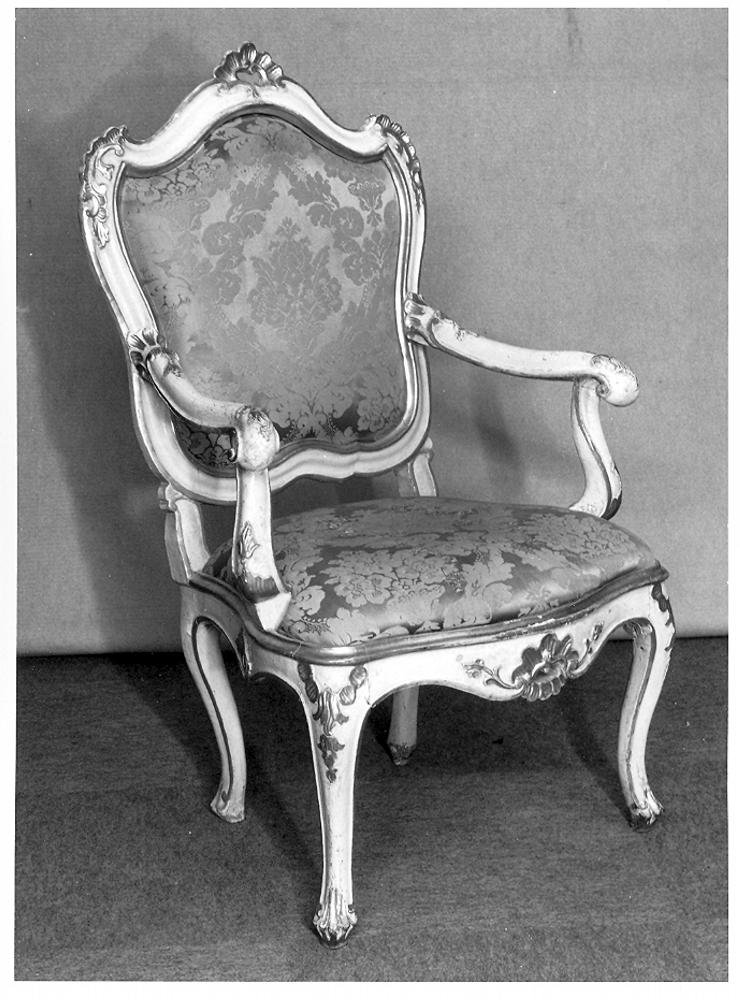 poltrona - ambito veneto (sec. XVIII)