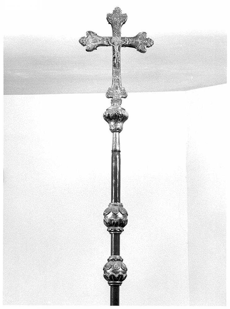 croce processionale - ambito veneto (sec. XVIII)