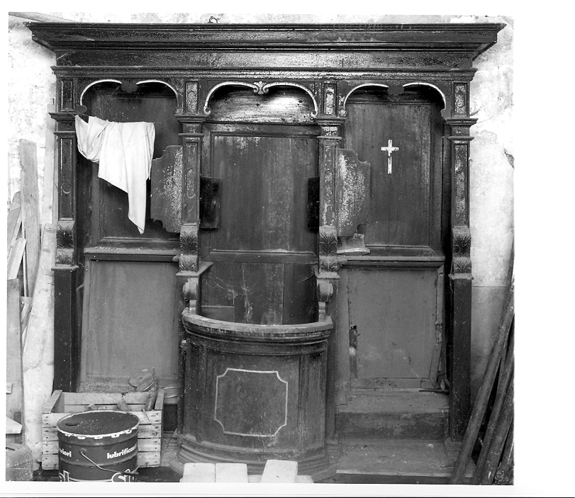 confessionale - ambito veneto (sec. XIX)