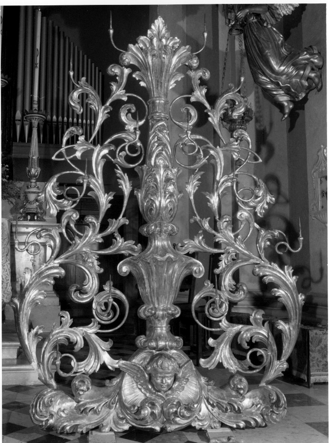 candelabro - ambito veneto (sec. XIX)