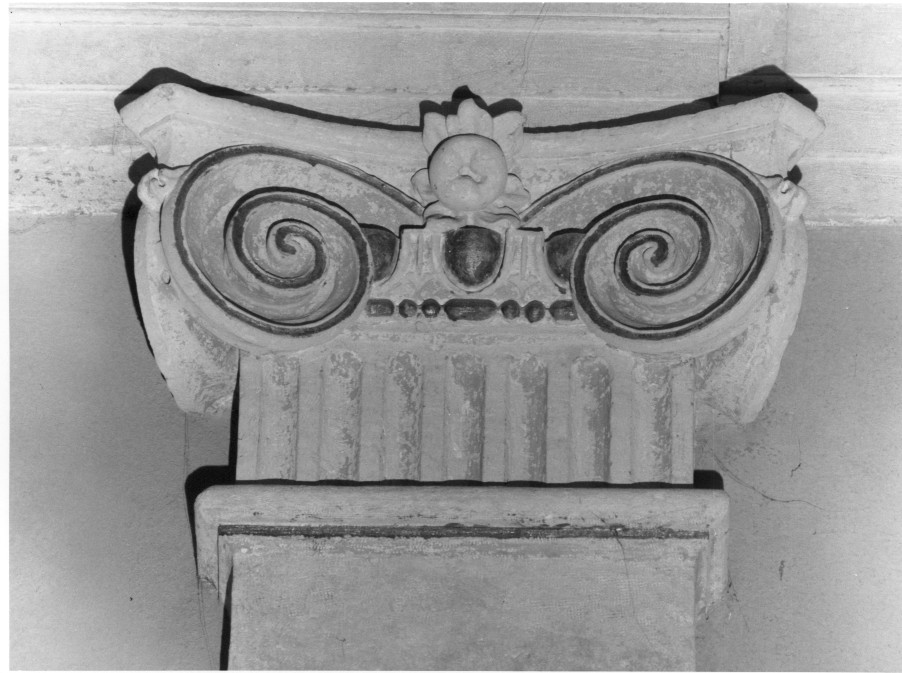capitello ionico - ambito veneto (sec. XVIII, sec. XX)
