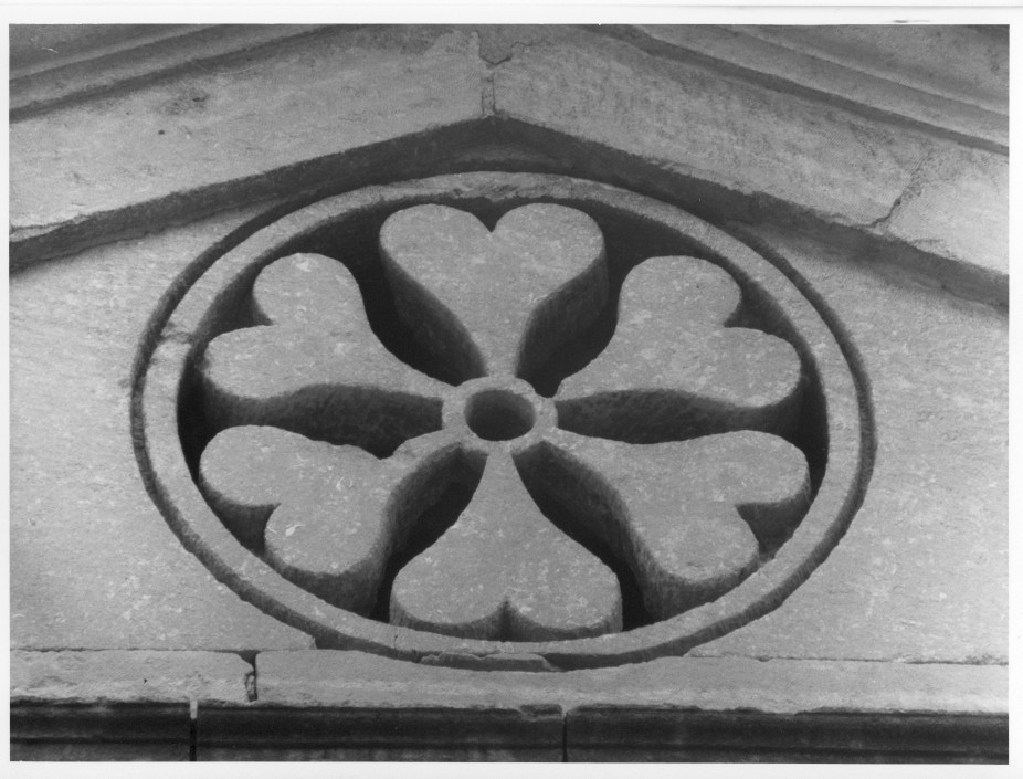 rosone - ambito veneto (sec. XVIII)