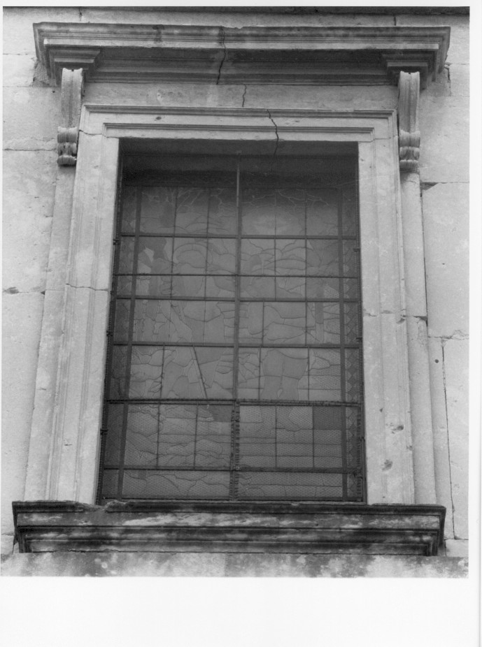 mostra di finestra - ambito veneto (sec. XVIII)