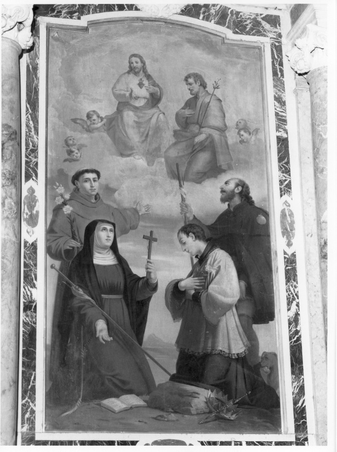 Sacro Cuore di Gesù (dipinto) - ambito veneto (sec. XIX)