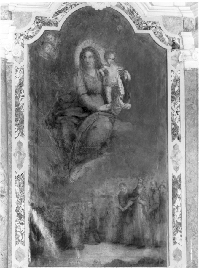 Madonna della Neve (dipinto) di Cappanini Teresa (sec. XIX)