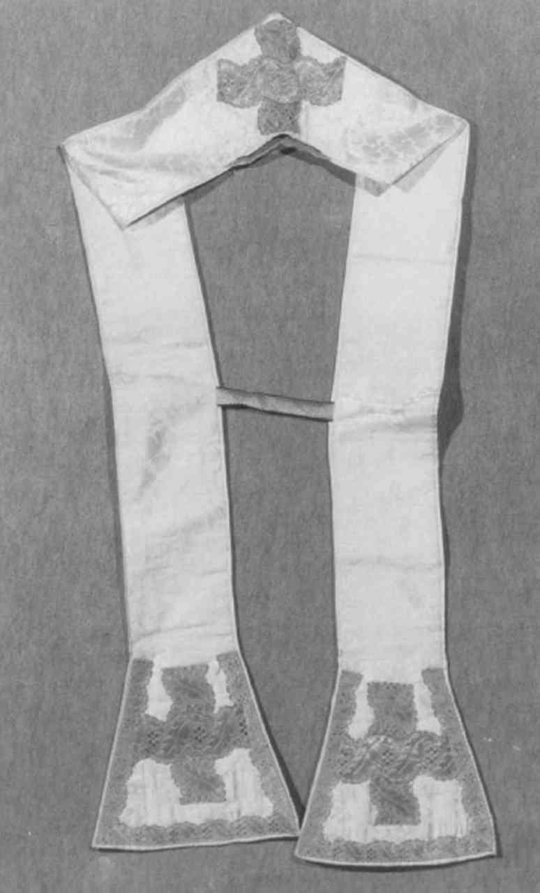 stola - manifattura italiana (secc. XVIII/ XIX)