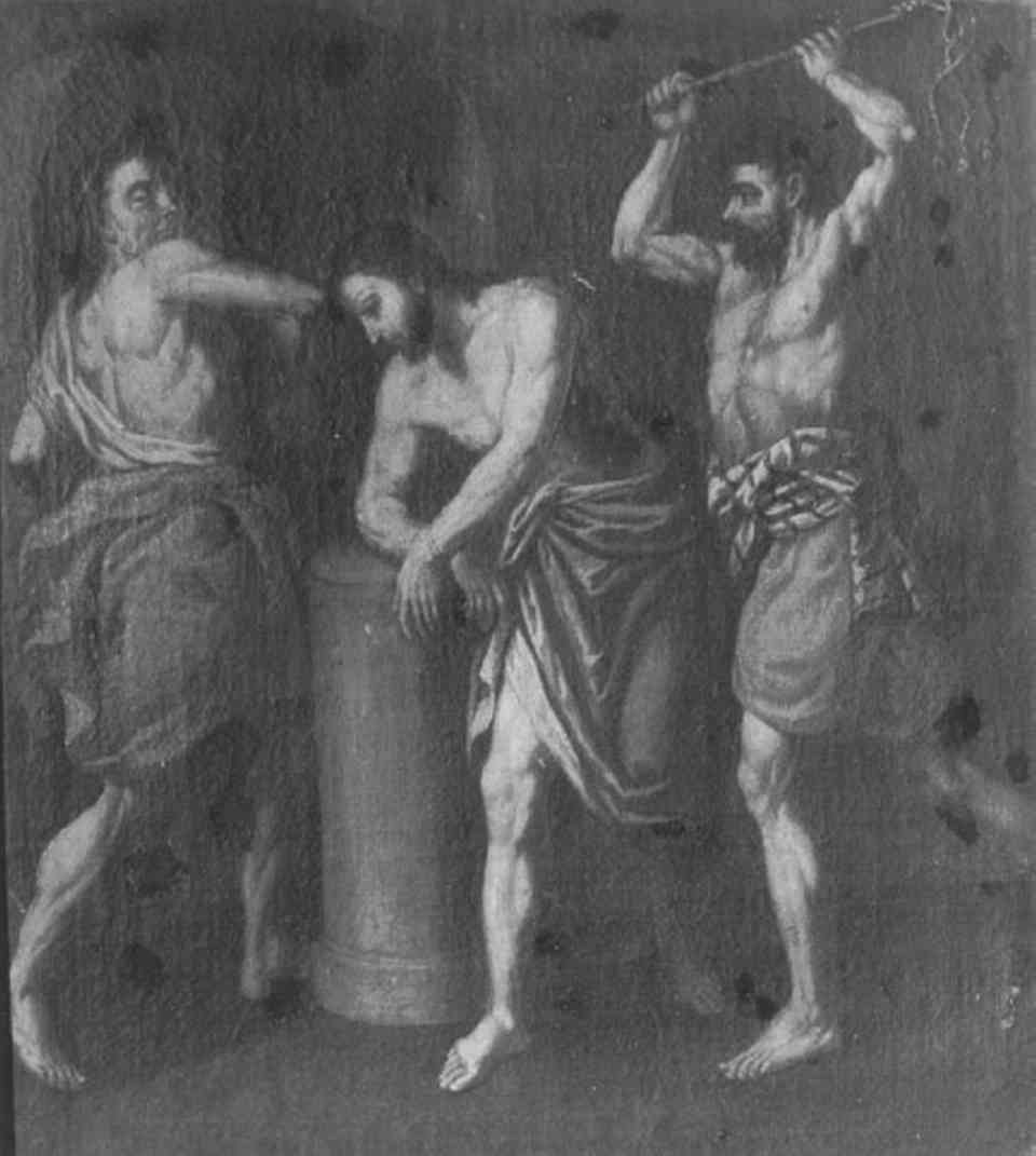 flagellazione di Cristo (dipinto) - ambito veronese (sec. XVIII)