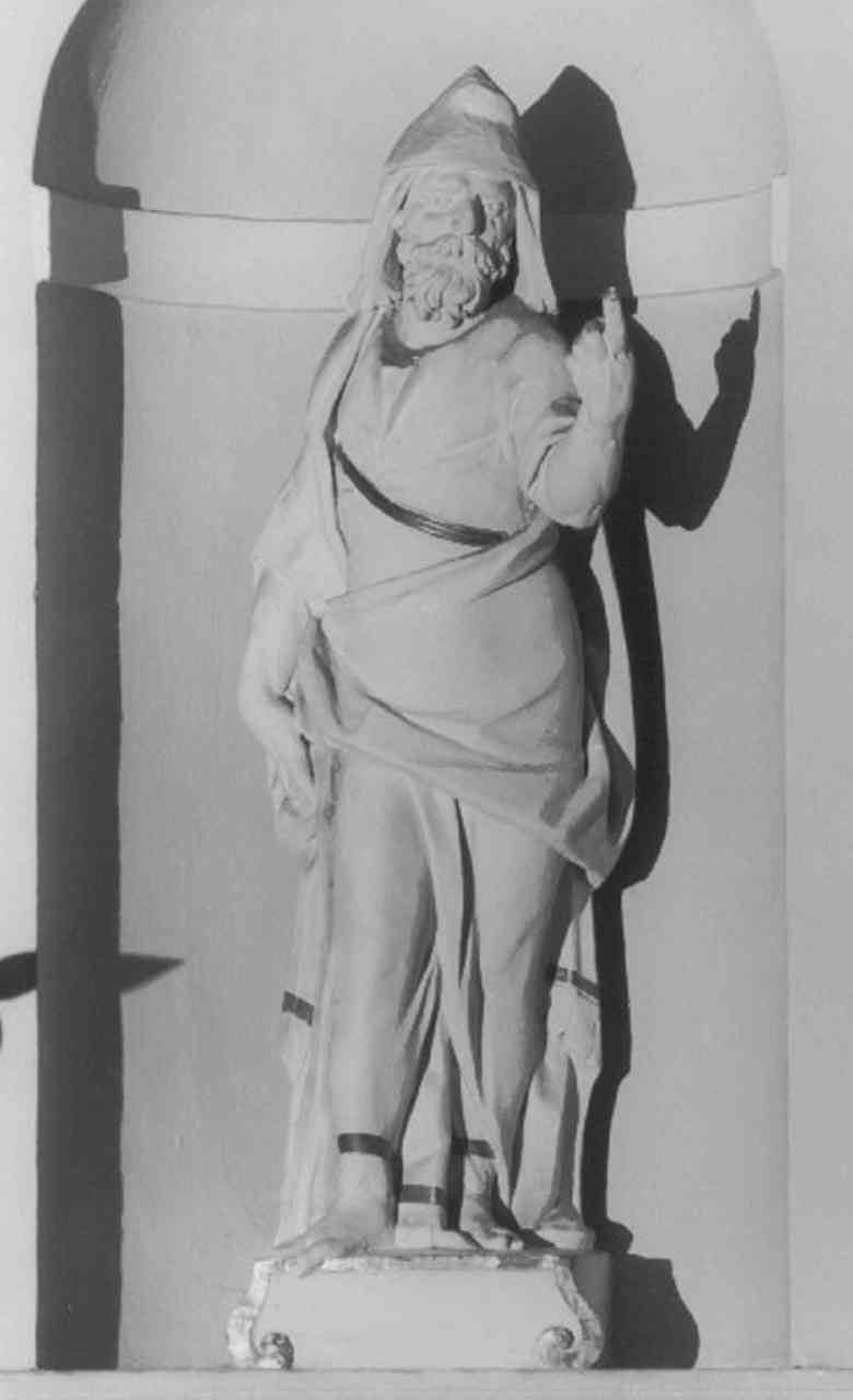 profeta (statua) di Crivelli Francesco (attribuito) (sec. XVII)