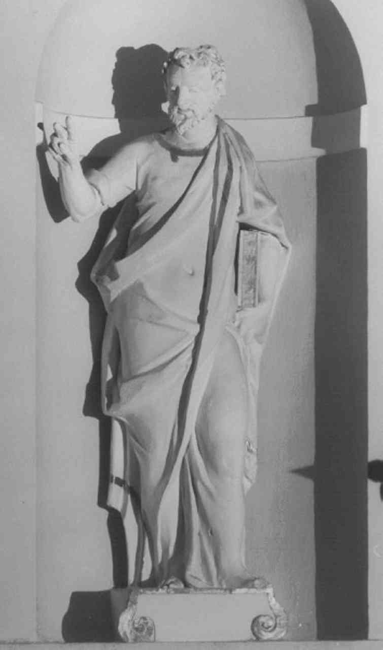 profeta (statua) di Crivelli Francesco (attribuito) (sec. XVII)