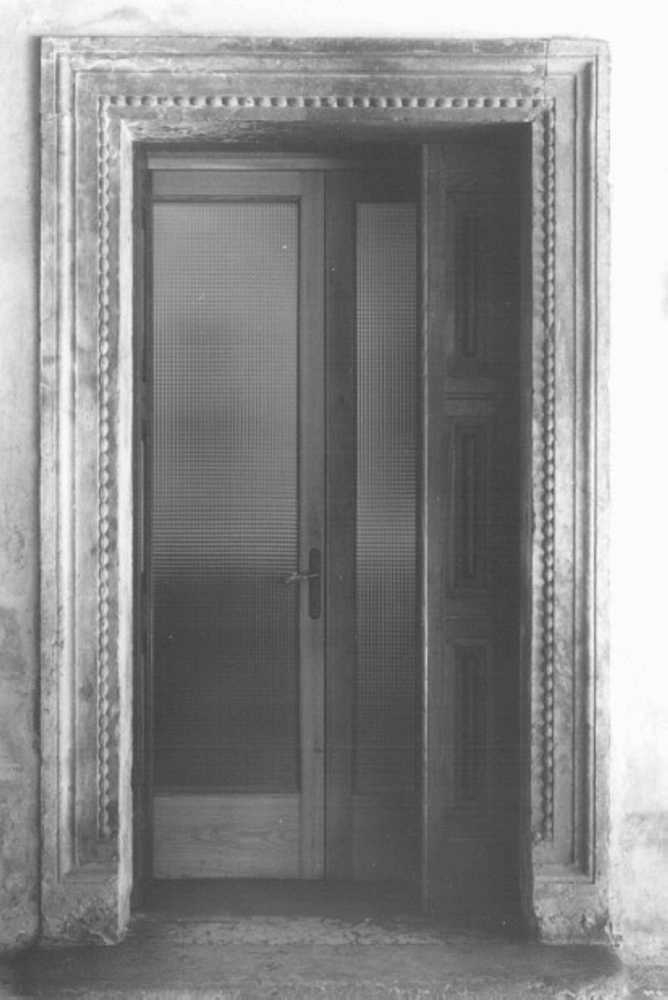 mostra di porta - ambito veneto (secc. XV/ XVI)