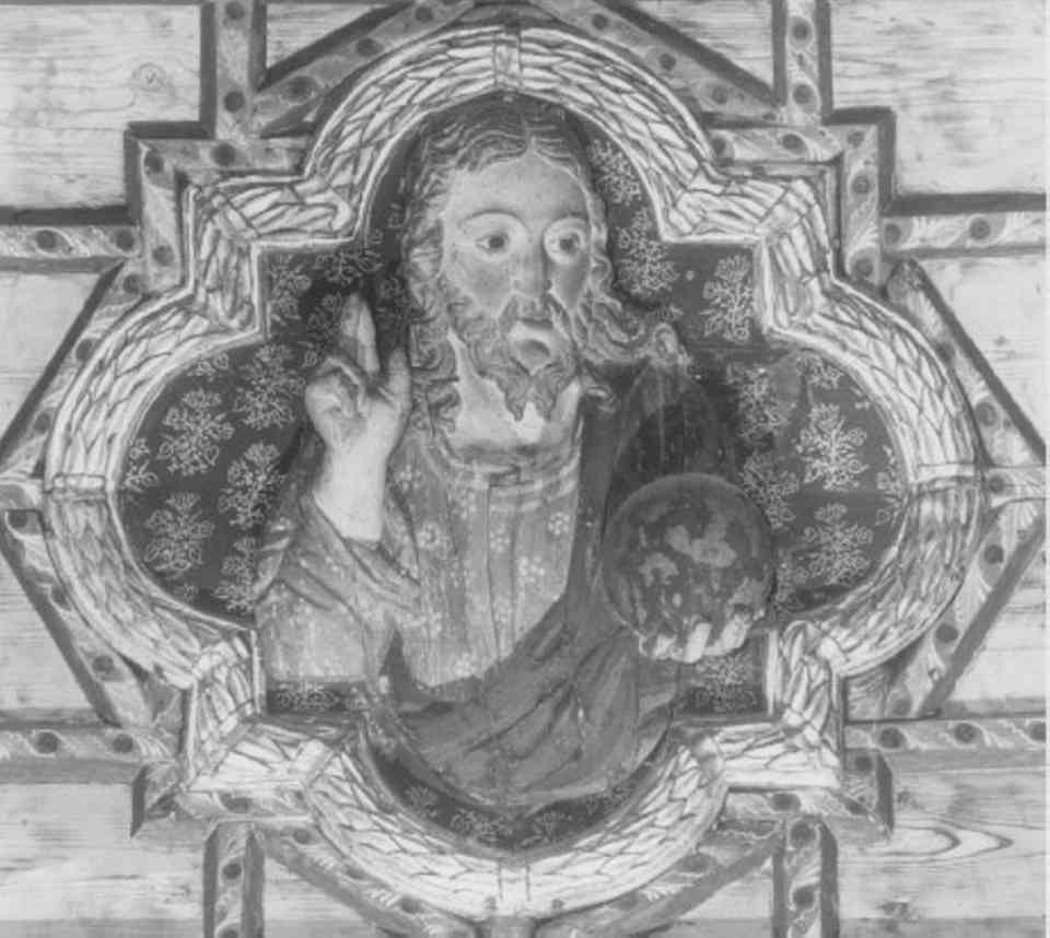 Cristo benedicente (rilievo) - ambito veneto (sec. XV)