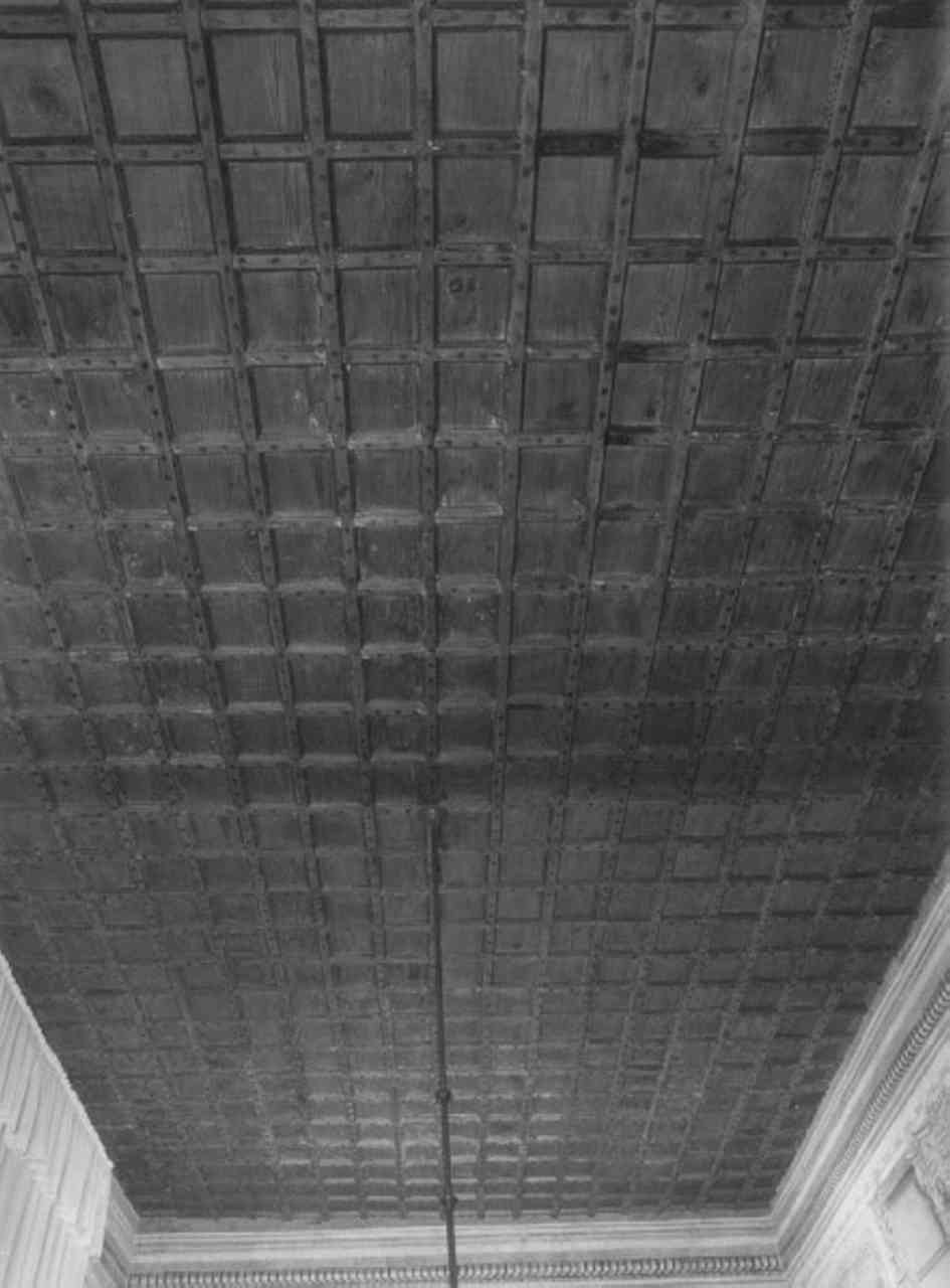 soffitto a cassettoni - ambito veneto (sec. XVI)