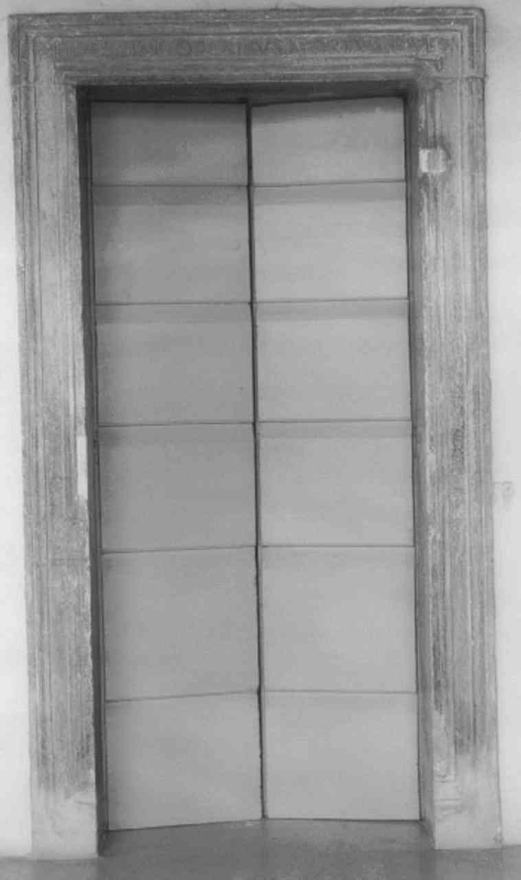 mostra di porta - ambito veneto (sec. XV)