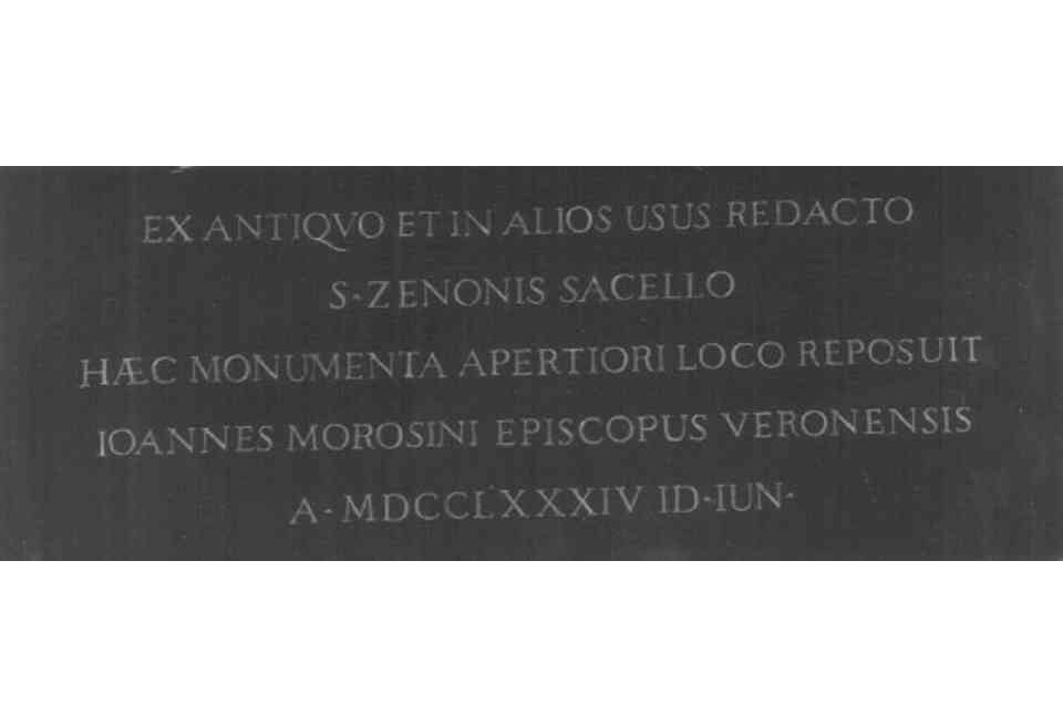 lapide commemorativa - ambito veneto (sec. XVIII)