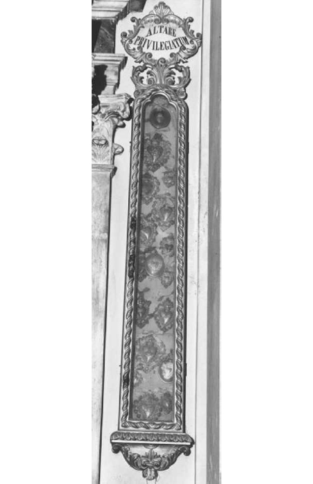 teca - ambito veneto (fine/inizio secc. XVIII/ XIX)