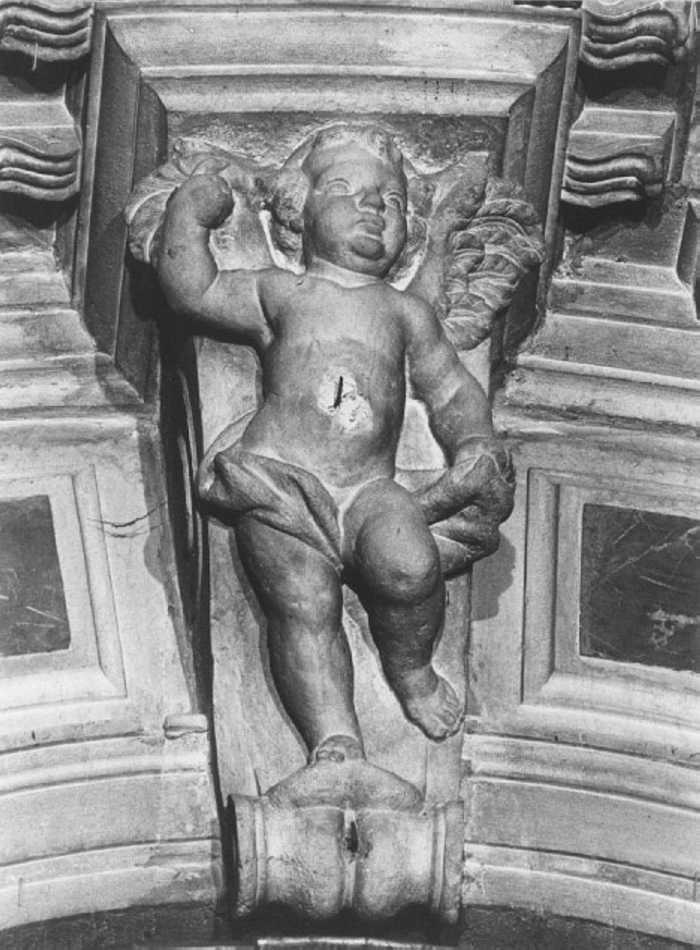 angioletto (scultura) - ambito veneto (metà sec. XVIII)