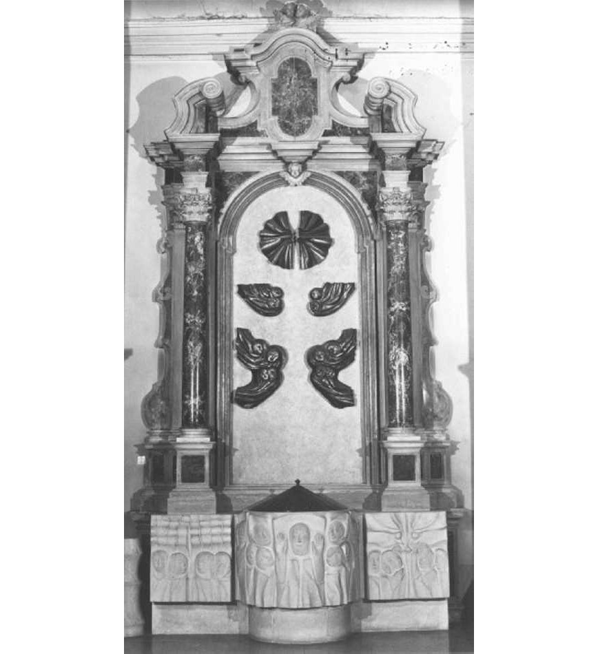altare - ambito veneto (metà sec. XVIII)