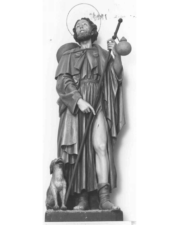 San Rocco (statua) - ambito veneto (seconda metà sec. XIX)