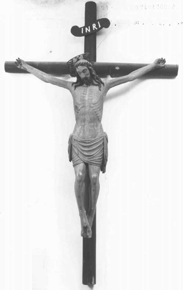 Cristo crocifisso (scultura) - ambito renano (sec. XVI)