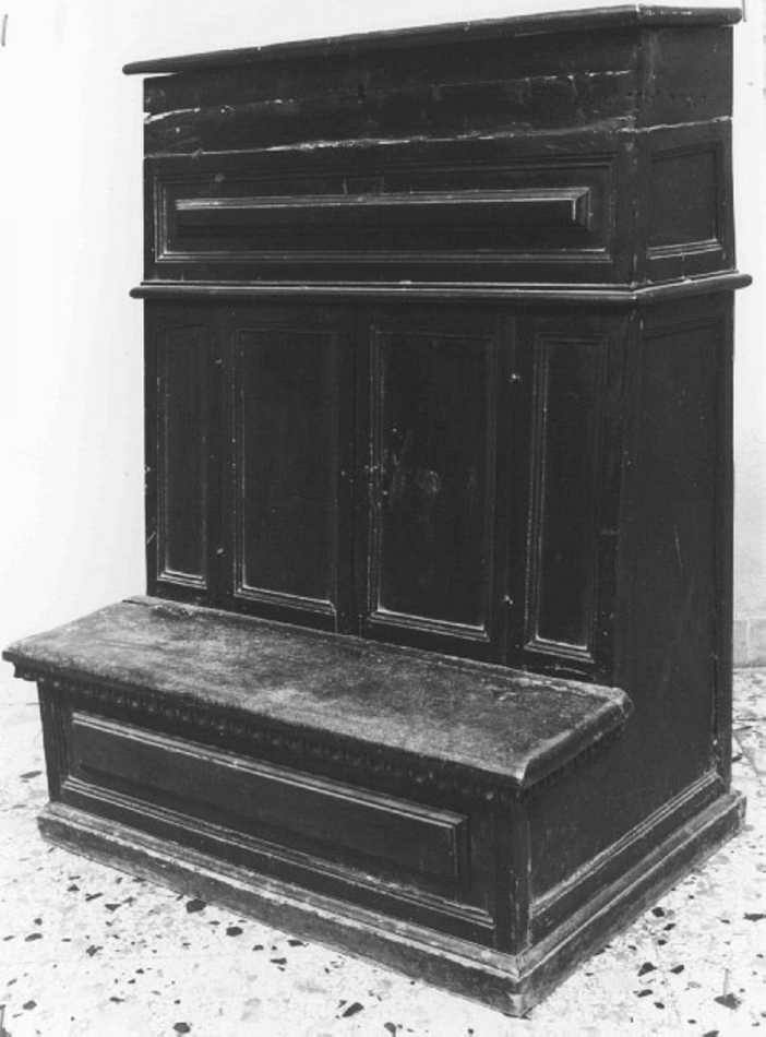 inginocchiatoio - ambito veneto (sec. XVII)