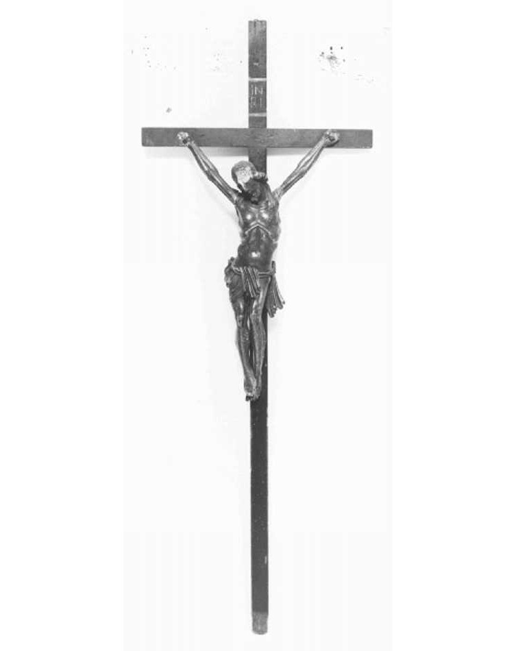 Cristo crocifisso (scultura) di Brustolon Andrea (bottega) (secc. XVII/ XVIII)