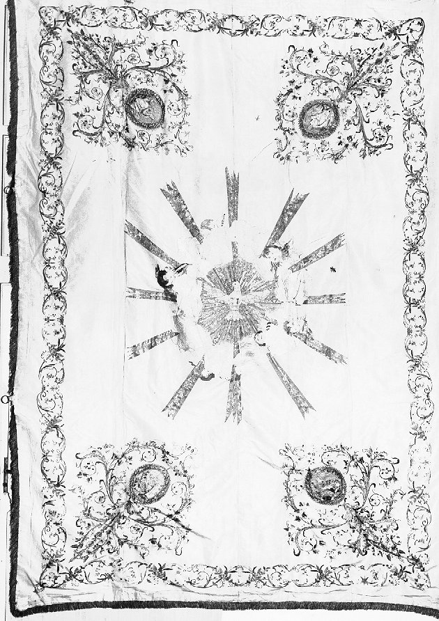 baldacchino processionale, insieme - ambito veneto (sec. XVIII)