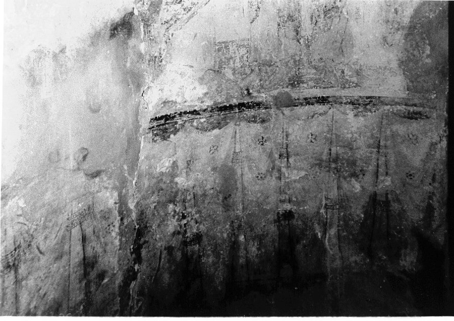 motivo decorativo (dipinto) - ambito veneto (sec. XIII)