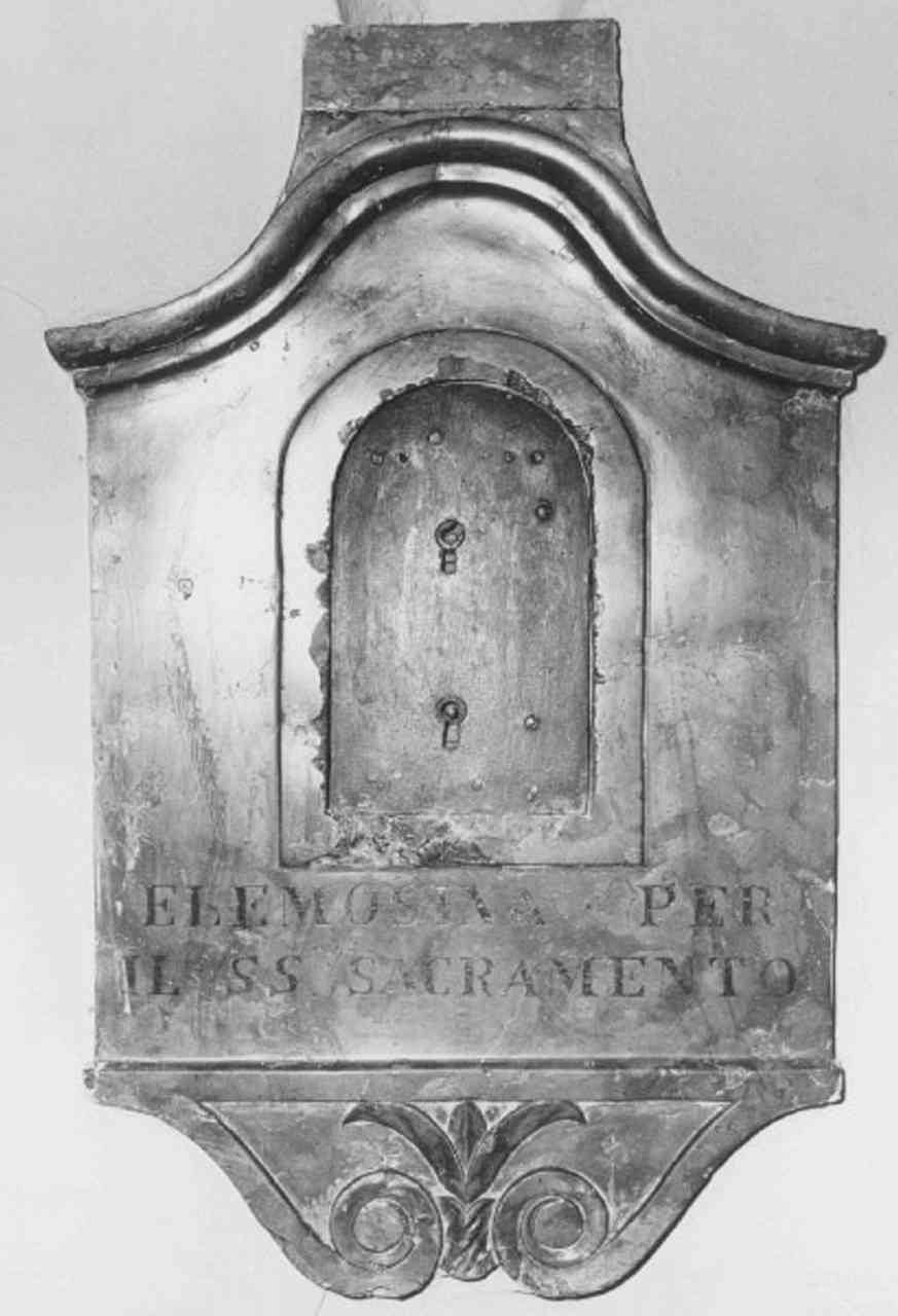 tabernacolo murale - ambito veneto (sec. XVIII)