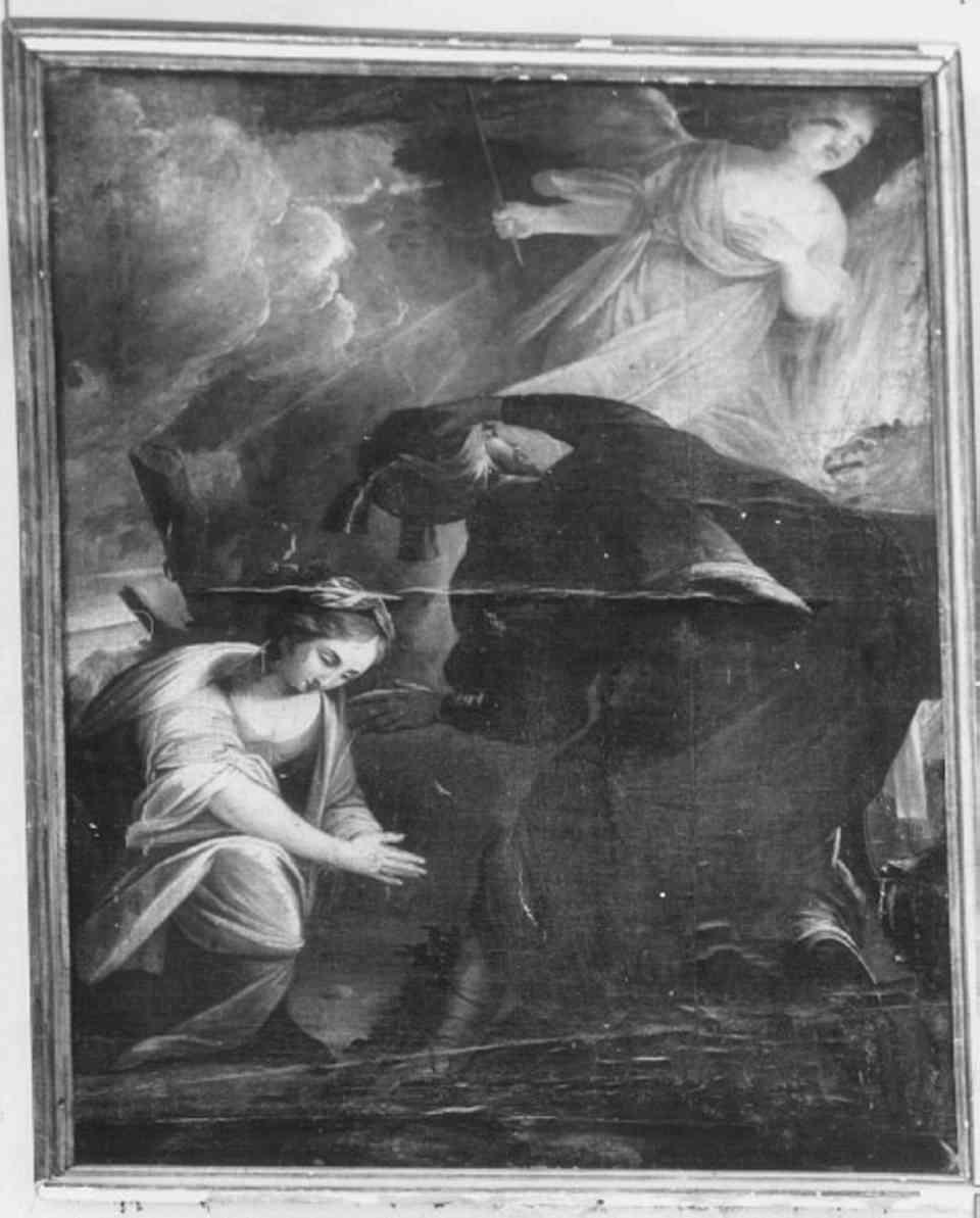 ripudio di Agar (dipinto) - ambito veneto (sec. XVIII)