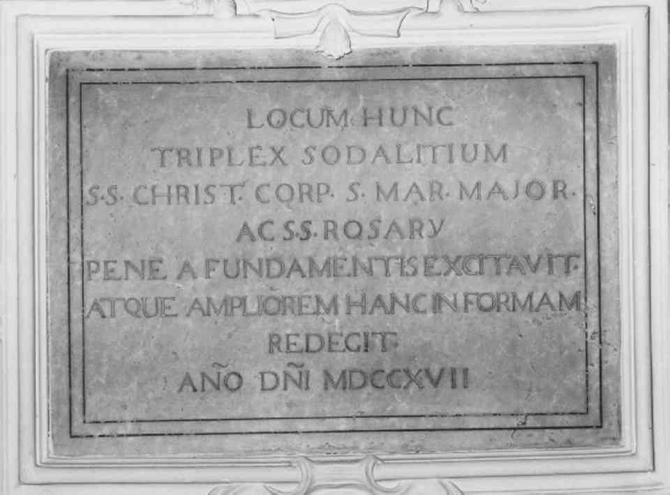 lapide - ambito veneto (sec. XVIII)