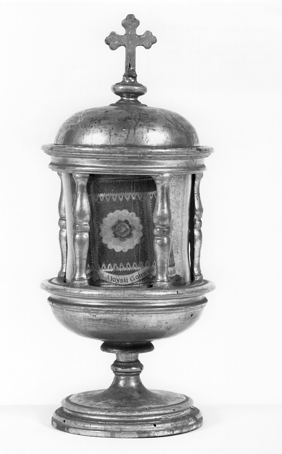 reliquiario a pisside - ambito veneto (sec. XIX)