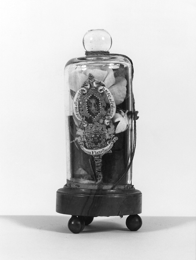 fiala di pellegrinaggio - ambito veneto (sec. XIX)