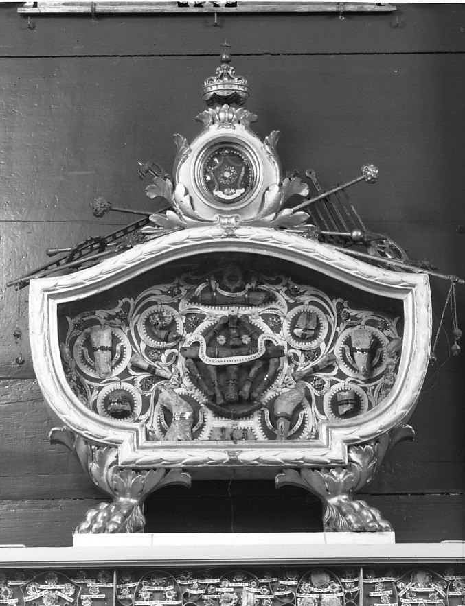 reliquiario - ambito veneto (sec. XIX)