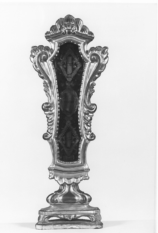 reliquiario - a tabella, serie - ambito veneto (sec. XIX)