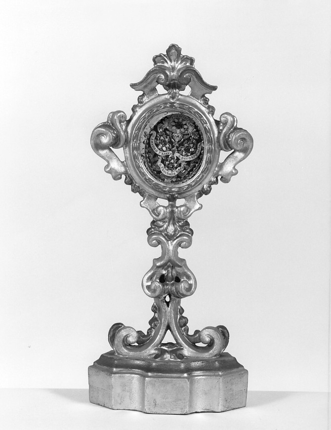 reliquiario-ostensorio, serie - ambito veneto (sec. XIX)