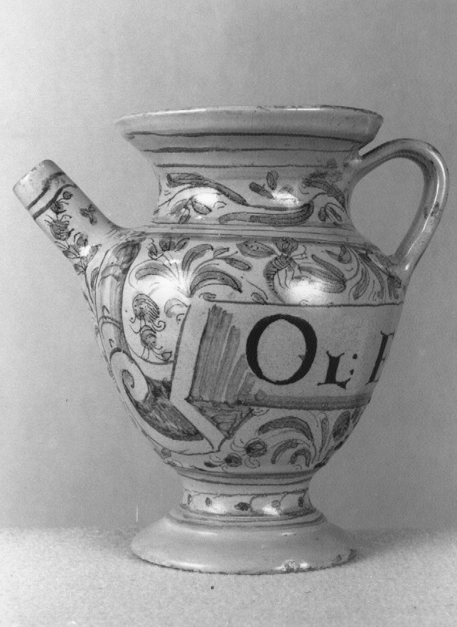 orcio da farmacia - manifattura veneta (secc. XVII/ XVIII)