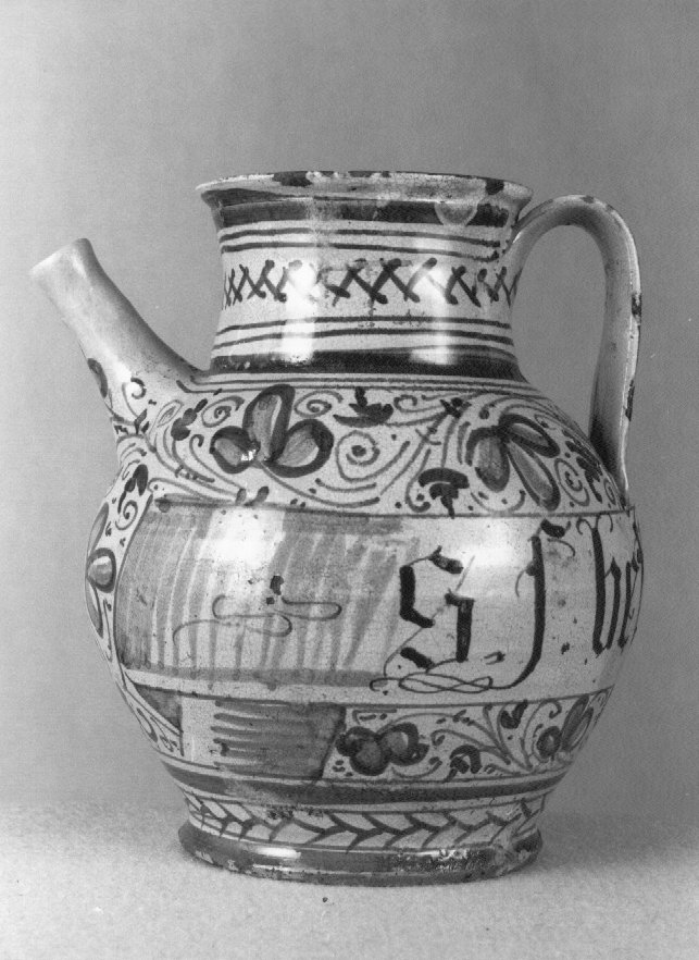 orcio da farmacia - manifattura veneta (primo quarto sec. XVII)