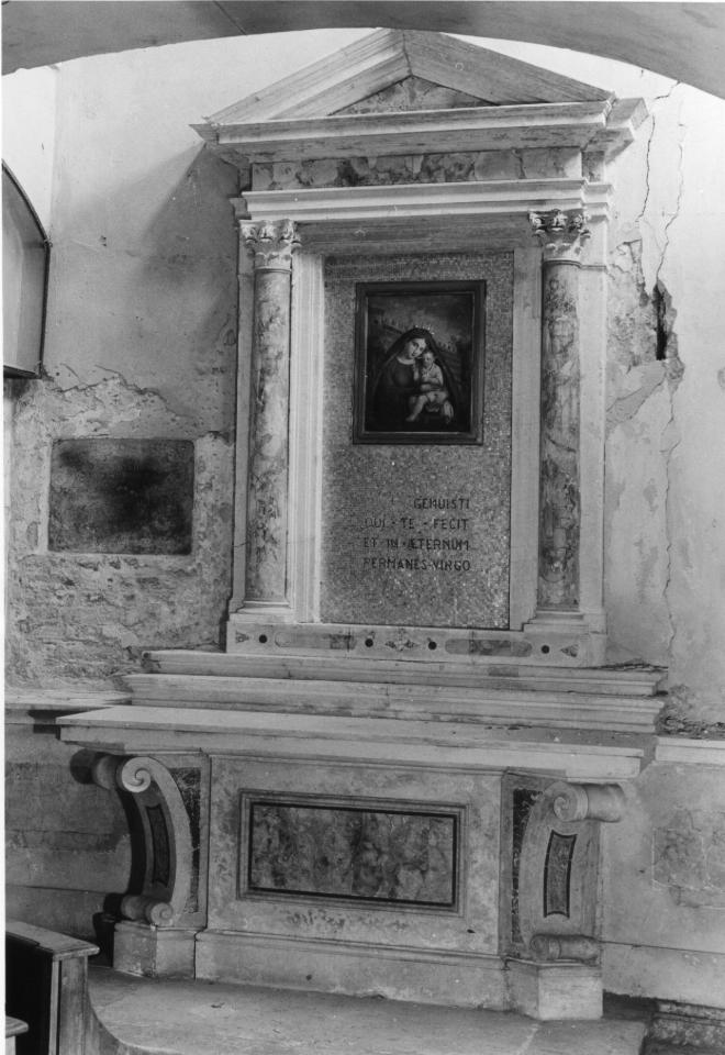 altare - ambito veneto (sec. XVIII)