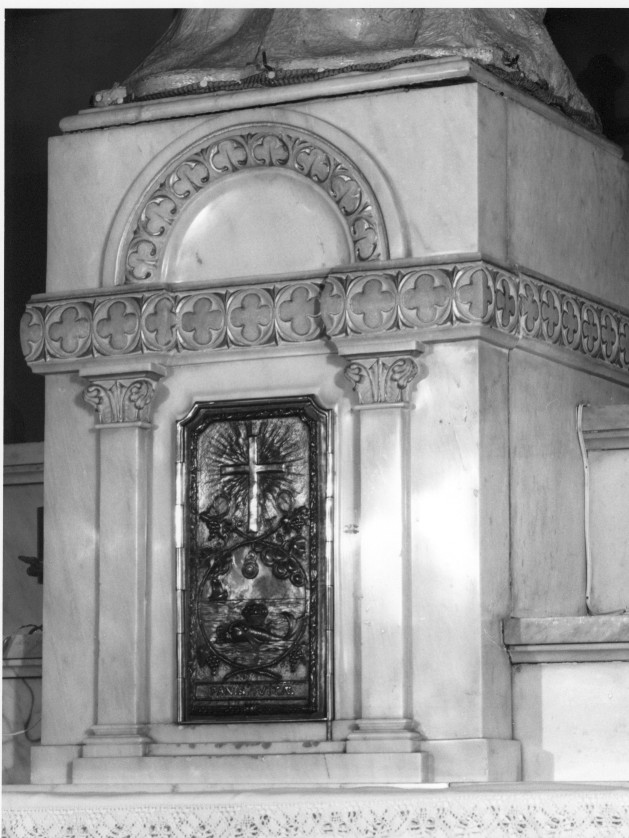 tabernacolo - a tempietto - ambito veneto (primo quarto sec. XX)