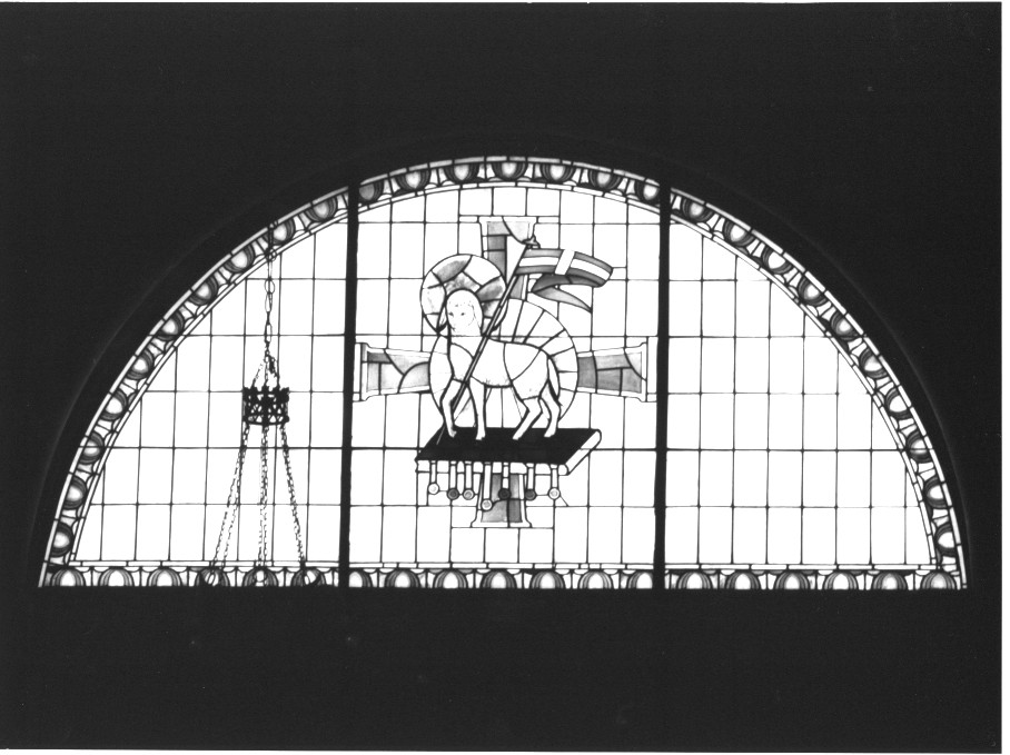 vetrata - ambito veneto (sec. XX)