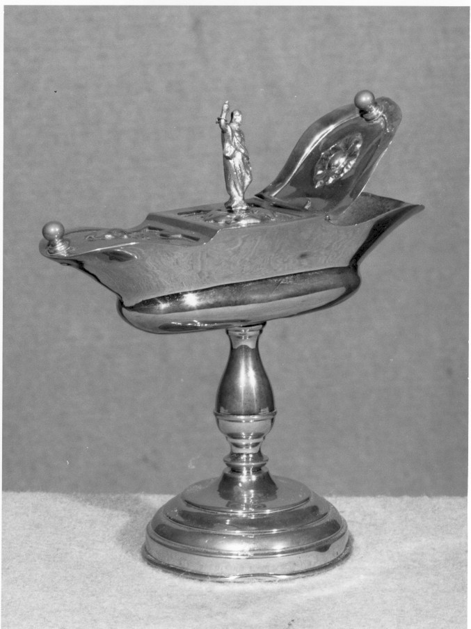 navicella portaincenso - ambito veneto (sec. XX)