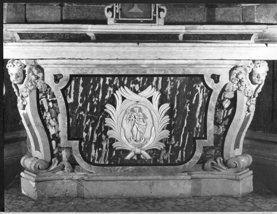 paliotto, elemento d'insieme - ambito veronese (prima metà sec. XVIII)