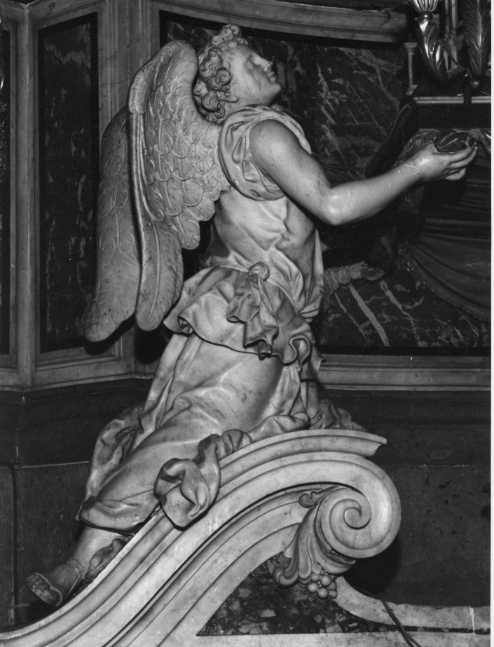 angelo (scultura, elemento d'insieme) di Marinali Orazio (secc. XVIII/ XIX)
