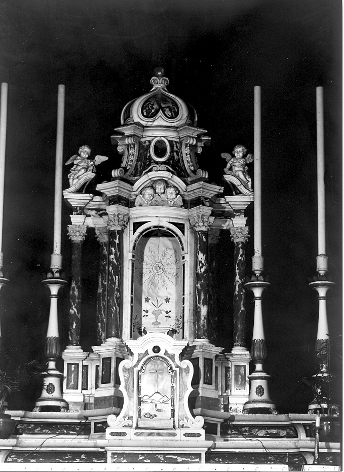 tabernacolo - a tempietto - ambito veneto (seconda metà sec. XVII)