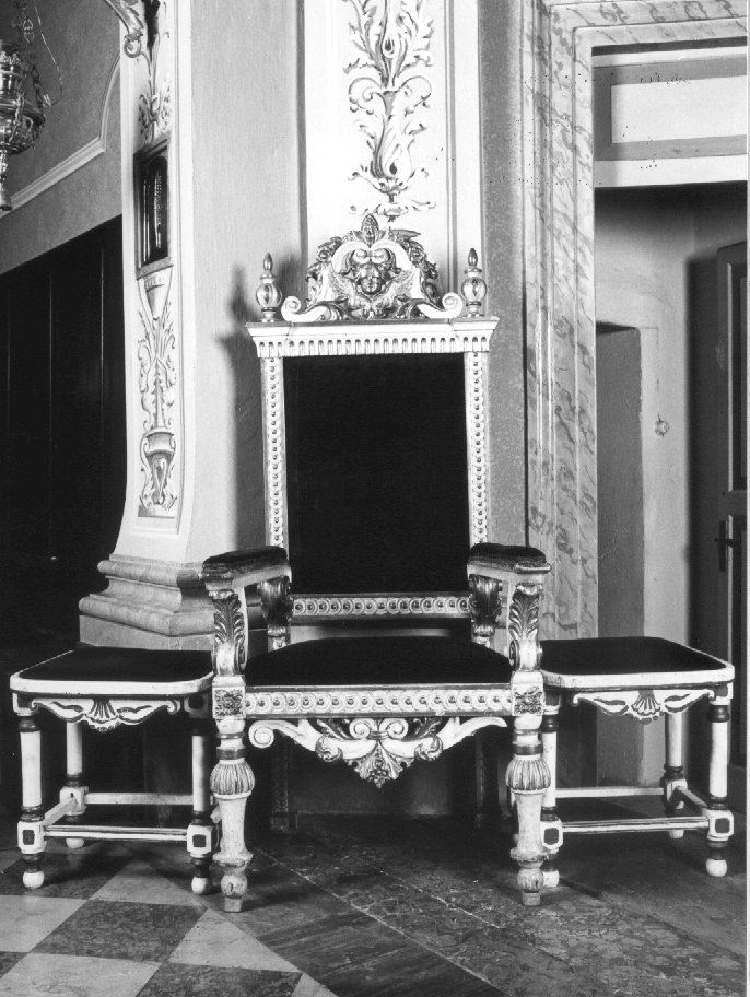 poltrona - ambito veneto (sec. XIX)