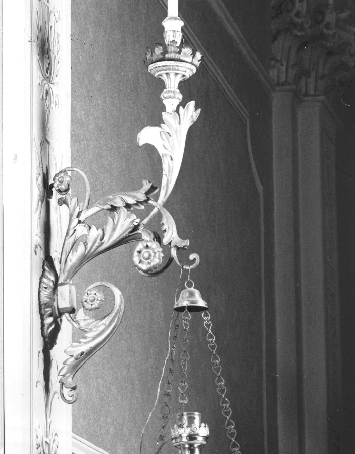 lampada - a muro - ambito veneto (sec. XIX)