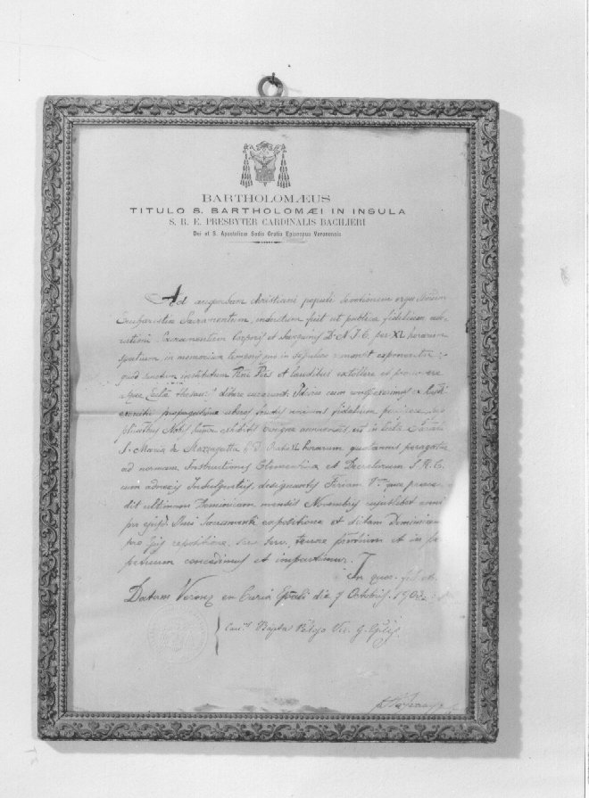 manoscritto, opera isolata - ambito veneto (sec. XX)