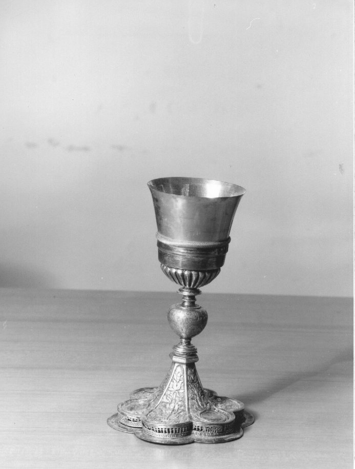 calice, opera isolata - ambito veneto (inizio sec. XVIII)